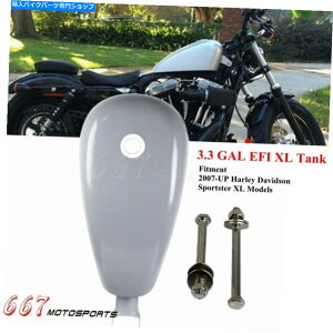 ^N 3.3n[[X|[cX^[XL 883 1200 48 72 07-20 3.3 Gal Gas Tank for Harley Sportster XL 883 1200 Forty Eight Seventy-two 07-20