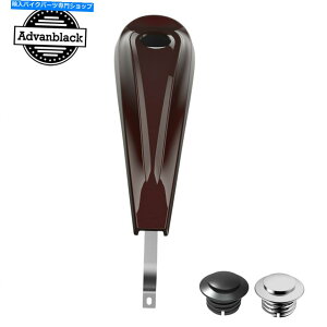 ^N 08-20n[[̂߂̂˂ꂳꂽ̔^^N_bVR\[RKX^NLbv Twisted Cherry Low-Profile Tank Dash Console Fuel Gas Tank Cap For 08-20 Harley