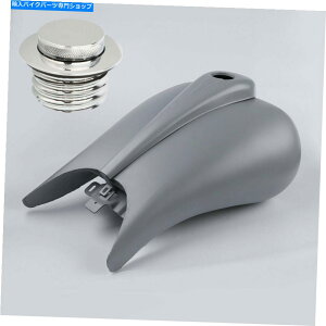 ^N 6.6K̐Lk̃KXR^N+R^NLbṽn[[c[O08-21 16 6.6 Gallon Stretch Gas Fuel Tank + Fuel Tank Cap Fit For Harley Touring 08-21 16
