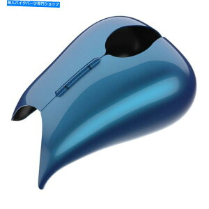 ^N fCgiu[Xgb`^NJo[tBbg08+n[[c[OXg[g[hOCh Daytona Blue Stretched Tank Cover Fits 08+ Harley Touring Street Road Glide