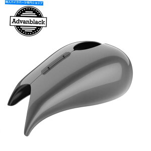 ^N 08+n[[_rbh\c[Ô߂AdvanBlack̒Ỹp[Xgb`^NJo[ Advanblack Charcoal Pearl Stretched Tank Cover For 08+ Harley Davidson Touring