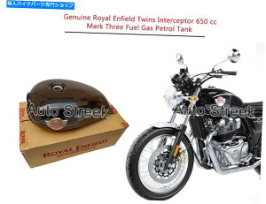 ^N CGtB[hcCC^[Zv^[650 CC}[N3RKXK\^N Genuine Royal Enfield Twins Interceptor 650 cc Mark Three Fuel Gas Petrol Tank