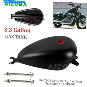 ^N 04-06n[[X|[cX^[XL 1200 883̂߂3.3 GALI[goCre[WRKX^N 3.3GAL Motorcycle Vintage Fuel Gas Tank For 04-06 Harley Sportster XL 1200 883