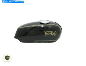 ^N m[gR}h[[hX^[ubNX`[̃K\^N|tBbg Norton Commando Roadster Black Steel Petrol Tank With Cap |Fits For