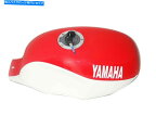タンク YAMAHA YSR 50 80 YSR50 YSR80 1989キャップ＆タップECS付きスチールレッド＆ホワイト燃料タンク Yamaha Ysr 50 80 Ysr50 Ysr80 1989 Steel Red & White Fuel Tank With Cap & Tap ECs