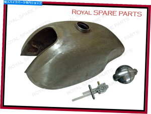 タンク ヤマハSR500 Manxスタイルの生ガス燃料ガソリンタンク&タップ Yamaha SR500 Manx Style Raw Gas Fuel Petrol Tank With Monza Cap & Tap