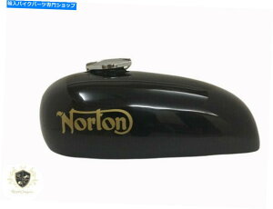 ^N m[gnCC_[ubNhX`[KXK\^N+t[Lbv NORTON HI-RIDER BLACK PAINTED STEEL GAS PETROL TANK + Free CAP