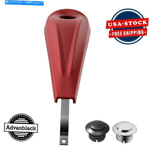 ^N ׈ȐԂfj̔^^N_bVR\[RKX^NLbvF / 08+n[[ Wicked Red Denim Low Profile Tank Dash Console & Fuel Gas Tank Cap F/ 08+ Harley