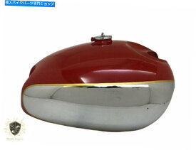 タンク パンサーM100 M120クロムと赤塗装ガス燃料タンクの燃料帽子| PANTHER M100 M120 CHROME AND RED PAINTED GAS FUEL TANK WITH FUEL CAP |Fit For
