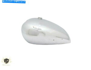 ^N GAN[i[̃JbgAEFĈȂ3hw̐ꂽA~̃K\^NtBbg TRIUMPH 3HW POLISHED ALUMINUM PETROL TANK WITHOUT AIR CLEANER CUTAWAY |Fit For