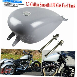 ^N 3.3MBn[[X|[cX^[XL 883 1200`bp[2007-2021̂߂̃KRKX^N 3.3 Gal. Gallon Fuel Gas Tank For Harley Sportster XL 883 1200 Chopper 2007-2021