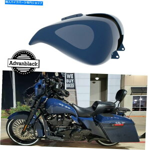 ^N n[[Xg[gOCh[hOCh2008+̂߂̃r[hu[Xgb`^NJo[ Billiard Blue Stretched Tank Cover for Harley Street Glide & Road Glide 2008+