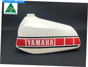 ^N zCg}nYZ 250E 400EvX`bNR^Nre[WK\KX1978 2K7 2K8 WHITE Yamaha YZ 250E 400E Plastic Fuel Tank VINTAGE Petrol Gas 1978 2K7 2K8