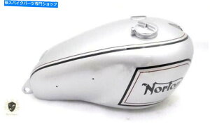 ^N Lbvtm[gEh~l[^[Ef7hRK\^NitBbgj Norton Dominator Model 7 Silver Painted Fuel Petrol Tank With Cap(Fits For)