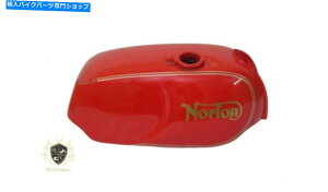 ^N m[gR}h[[hX^[bhhX`[̃K\^Nî߂̃tBbgj Norton Commando Roadster Red Painted Steel Petrol Tank(Fits For)