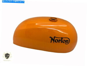 ^N m[gtFU[XCIWK\^N - ݊̂ NORTON FEATHERBED SLIMLINE ORANGE PETROL TANK - |Compatible For