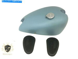 ^N m[g16H̓hR^N/Gpbh/Lbv/^bv|tBbg NORTON 16H RAW PAINTED FUEL TANK WITH KNEE PADS / CAP / TAP |Fit For