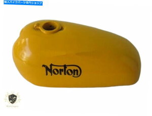 ^N m[gnCC_[CG[hX`[KXRK\^N|tBbg NORTON HI-RIDER YELLOW PAINTED STEEL GAS FUEL PETROL TANK |Fit For