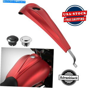 ^N n[[c[O2008-2020̂߂̎׈ȐԂfj^^N_bVR\[ Wicked Red Denim Low-Profile Tank Dash Console for Harley Touring 2008-2020