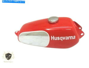 ^N Husqvarna 1974 CR 250 WR 250 Mag ReledhA~^N+Lbv HUSQVARNA 1974 CR 250 WR 250 MAG REPRO RED PAINTED ALUMINUM TANK + CAP |Fit For