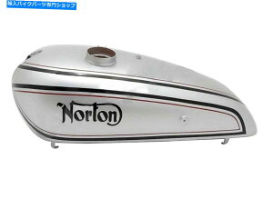 ^N REPRO 1930Sm[gf18K\KXR^NX`[Vo[hECS Repro 1930s Norton Model 18 Petrol Gas Fuel Tank Steel Silver Painted ECs