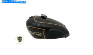 ^N m[g16HubNhR^N/Gpbh/Lbv/^bv|tBbg NORTON 16H BLACK PAINTED FUEL TANK WITH KNEE PADS / CAP / TAP |Fit For