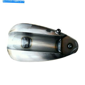 タンク ヤマハSR400修正キットのための手作りのオートバイのガソリンガス燃料タンクの銀 Handmade Motorcycle Petrol Gas Fuel Tank Silver For Yamaha SR400 Modified Kit