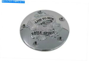 �N���[���p�[�c �C�[�O���N���[���^�C�}�[�|�C���g�J�o�[�n�[���[�c�C���J���\�t�g�c�A�[FXD Live to Ride Eagle Chrome Timer Points Cover Harley Twin Cam Softail Touring FXD