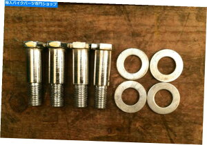 �N���[���p�[�c �V���b�N�}�E���g�{���g - Midwest Chrome 5-196�n�[���[ - �u�����h�V�i Shock Mounting Bolts - Midwest Chrome 5-196 Harley - Brand new