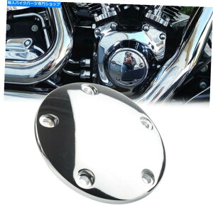 �N���[���p�[�c �h�[���^�̃^�C�~���O�|�C���g�J�o�[�N���[���̃n�[���[�c�C���J���\�t�g�_�C�i�c�[�����O99-17 Domed Timing Points Cover Chrome For Harley Twin Cam Softail Dyna Touring 99-17