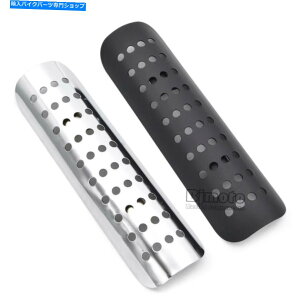 N[p[c 9 ''jo[TI[goCrC}t[pCvMV[hJo[q[K[h 9'' Universal Motorcycle Black Exhaust Muffler Pipe Heat Shield Cover Heel Guard