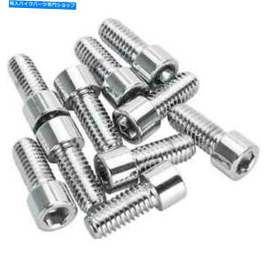 �N���[���p�[�c �R���j�[��PSHC-272 5 / 16-18 x 3/4����Chrome�|���b�V���A�����{���g10�p�b�N�A�����J Colony #PSHC-272 5/16-18 x 3/4 length Chrome Polished Allen Bolt 10 pack USA