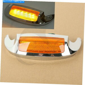 N[p[c tgtF_[`bvIWtBbgn[[_rbh\Egtbg09-21 Front Fender Tip Orange Light Fit For Harley Davidson Ultra Limited FLHTK 09-21