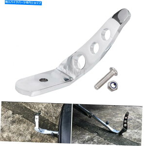 �N���[���p�[�c Harley Electra Street Tour Glide Road King 91 Up�p�N���[���L�b�N�X�^���h Chrome Kickstand Extension For Harley Electra Street Tour Glide Road King 91-up�y���s�A���i�z