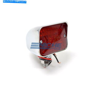 N[p[c }[NIIjOCg12{gNbh "Mark II" Decorative Running Light 12 Volt Chrome Red