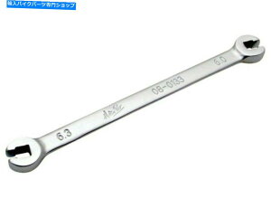 �N���[���p�[�c ���[�V�����v���N���V�b�N�X�|�[�N�����`W /�X�N�G�A�G���h�J����6mm x 6.3mm 08-0133 Motion Pro Classic Spoke Wrench w/ Square End Openings 6mm X 6.3mm 08-0133