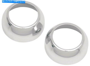N[p[c Harley Sportster Dyna FXR 39mmtgGĥ߂̃NtH[Nu[cLbvJo[ Chrome Fork Boot Cap Covers for Harley Sportster Dyna FXR 39mm Front End