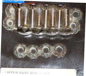 �N���[���p�[�c �n�[���[�N���[�����t�^�[�x�[�X�l�W36-53 B.Twin / 37-73 45 Colony 8102-16 New Harley Chrome Lifter base Screws 36-53 B.Twin/37-73 45 Colony 8102-16 New�y���s�A���i�z