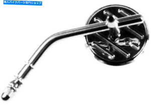 �N���[���p�[�c Emgo Buffalo Mirror�̍�3 �N���� Emgo Buffalo Mirror Left 3 Chrome�y���s�A���i�z