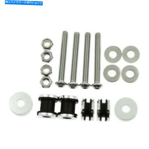 �N���[���p�[�c �n�[���[��Y�\�t�gFLST�p�I�[�g�o�C�N���[�����^���h�b�L���O�n�[�h�E�F�A�L�b�g Motorcycle Chrome Metal Docking Hardware Kit For Harley Heritage Softail FLST