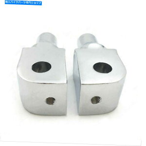 N[p[c 2s[XNtbgXgtbgyOA_v^z_VhEVLX 600 VT600Cč 2Pcs Chrome Footrests Foot Pegs Adapters Fit For Honda Shadow VLX 600 VT600C US