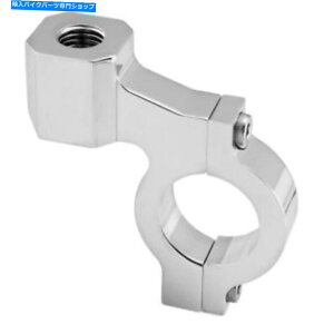 N[p[c o[uPbĝ߂̃r[N}X^[T4nho[~[A_v^[10mmN BikeMaster T4 Handlebar Mirror Adapters for Lever Brackets 10mm Chrome