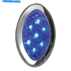 N[p[c Show Chrome - 16-123B - 1.5 "LONG x 1" W x 4 "nCu[~jLEDANZgCg Show Chrome - 16-123B - 1.5" Long x 1" W x 4" High Blue Mini LED Accent Light