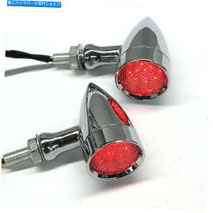 �N���[���p�[�c Honda VTX1300C VTX1800C VTX 1800 N CHROME LED�^�[���V�O�i���_�Ń��C�g For Honda VTX1300C VTX1800C VTX 1800 N Chrome LED Turn Signals Blinker Lights