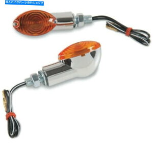 N[p[c KSZpEg~j}[J[Cg - N/Ao[| 25-8355 K&S Technologies Ultramini Marker Light - Chrome/Amber | 25-8355