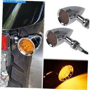 �N���[���p�[�c �I�[�g�o�CLED�̒e�ۂ̃u���[�̓_�ŐM�����s���̂��߂̃{�o�[���[�T�[�̂��߂̌������ߐF Motorcycle LED Bullet Blinker Turn Signal Running Light Amber For Bobber Racer