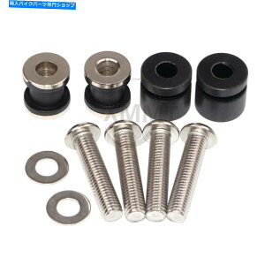 N[p[c n[[uCNAEgFXSB 13-17N̂߂̎O\Ȕw̃hbLOn[hEFALbg Detachable Backrest Docking Hardware Kit For Harley Breakout FXSB 13-17 Chrome