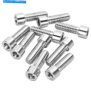 �N���[���p�[�c �R���j�[��PSHC-258 1/4-20 x 3/4����Chrome�|���b�V���A�����{���g10�p�b�N Colony #PSHC-258 1/4-20 x 3/4 length Chrome Polished Allen Bolt 10 pack USA made