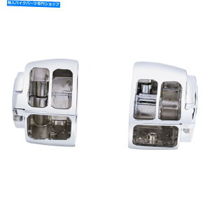 N[p[c N[XCb`nEWOJo[LbgtBbgn[[\tgX|[cX^[1200 1996-2006 Chrome Switch Housings Cover Kit Fit For Harley Softail Sportster 1200 1996-2006