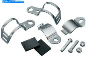 N[p[c DSjo[TtH[N}Eg}[J[CguPbgN DS Universal Fork-Mount Marker Light Brackets Chrome